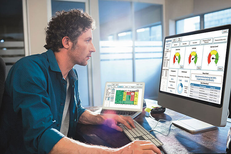 Intralogistics Cockpit 4.0, an innovative business intelligence solution that provides holistic transparency in intralogistics Intralogistics Cockpit 4.0